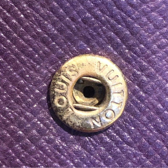 LOUIS VUITTON Sarah International Wallet Yellow epi leather Trifold Full Length - Picture 5 of 14